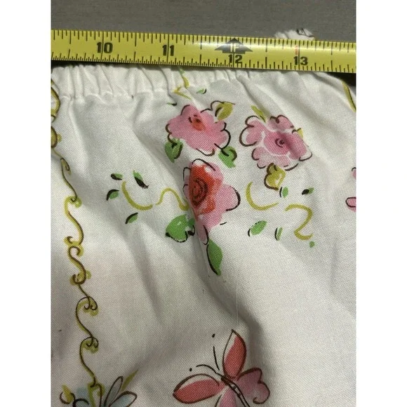 Vintage The Cat's Pajamas Short Set Button Front Birds Short Sleeve Rare - Picture 15 of 16